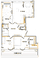 Планировка квартиры в ЖК Family Loft (Фэмили Лофт)
