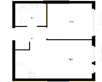 Планировка квартиры в ЖК Кантемировская, 11