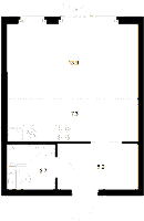 Планировка квартиры в ЖК Кантемировская, 11