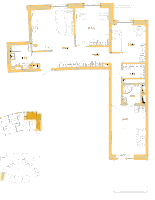 Планировка квартиры в ЖК Окла