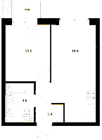 Планировка квартиры в ЖК Шкиперский 19